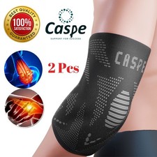 2 Pack Elbow Brace Support Sleeve Arthritis Tendonitis Reduce Joint Pain Relief