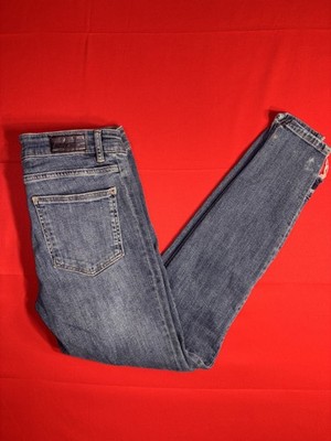 NWT Zara Basic Denim Z1975 Jeans Skinny Distressed Women's Size 4 0074