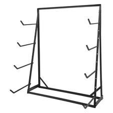 4 Tier Steel Horizontal Lumber Storage Rack Adjustable Storage Cantilever Rack