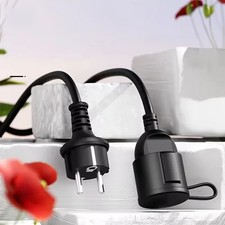 Heavy Duty Outdoor Extension Cord Waterproof Rubber Cable 3840W 1-10M Power