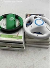 Nintendo Wii Dream Dance & Cheer And Mixed Games With 2 Racing Wheels Lot Of 10