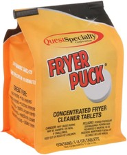 Fryer Puck 5 x 4oz Deep Fryer Cleaning Tablet...