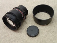 Rokinon 85mm T 1.5 Lens Micro Four Thirds Mount MFT Rough Damaged Project