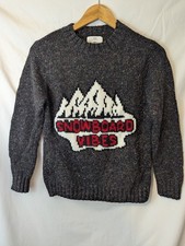 Zara Kids Collection Kids Sweater Size 10 Knitwear Snowboard Vibes Wool Blend