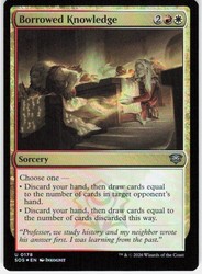 Borrowed Knowledge (178/444) Foil Uncommon - Secrets of Strixhaven - MTG