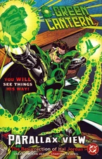 1995 DC Comics GREEN LANTERN Vintage PRINT AD - PARALLAX VIEW DARRYL BANKS ART