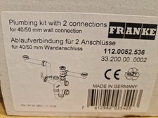 Franke 112.0052.536 Kitchen Sink Plumbing Kit