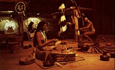 Chief's House replica Chucalissa Museum Memphis State University Tennessee~1970s