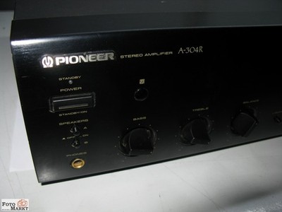 Pioneer A-304 Stereo Verstärker mit Phonoeingang - Amplifier 6 Audioeing. 2x70W