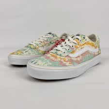 VANS Old Skool Low Ward Psychedelic Tie Dye Pastel Shoes 500714 Women  s Size 8.5