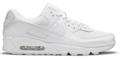 Men's Nike Air Max 90 ''Triple White'' Shoes -Style# CN8490 100- Size 7 -NEW