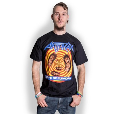 Anthrax State of Euphoria Scott Ian Heavy Metal Official Herren T-Shirt