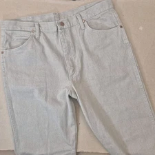 Wrangler Jeans Men's 36 x 30 Cowboy Cut Slim Fit Western 936 Tan