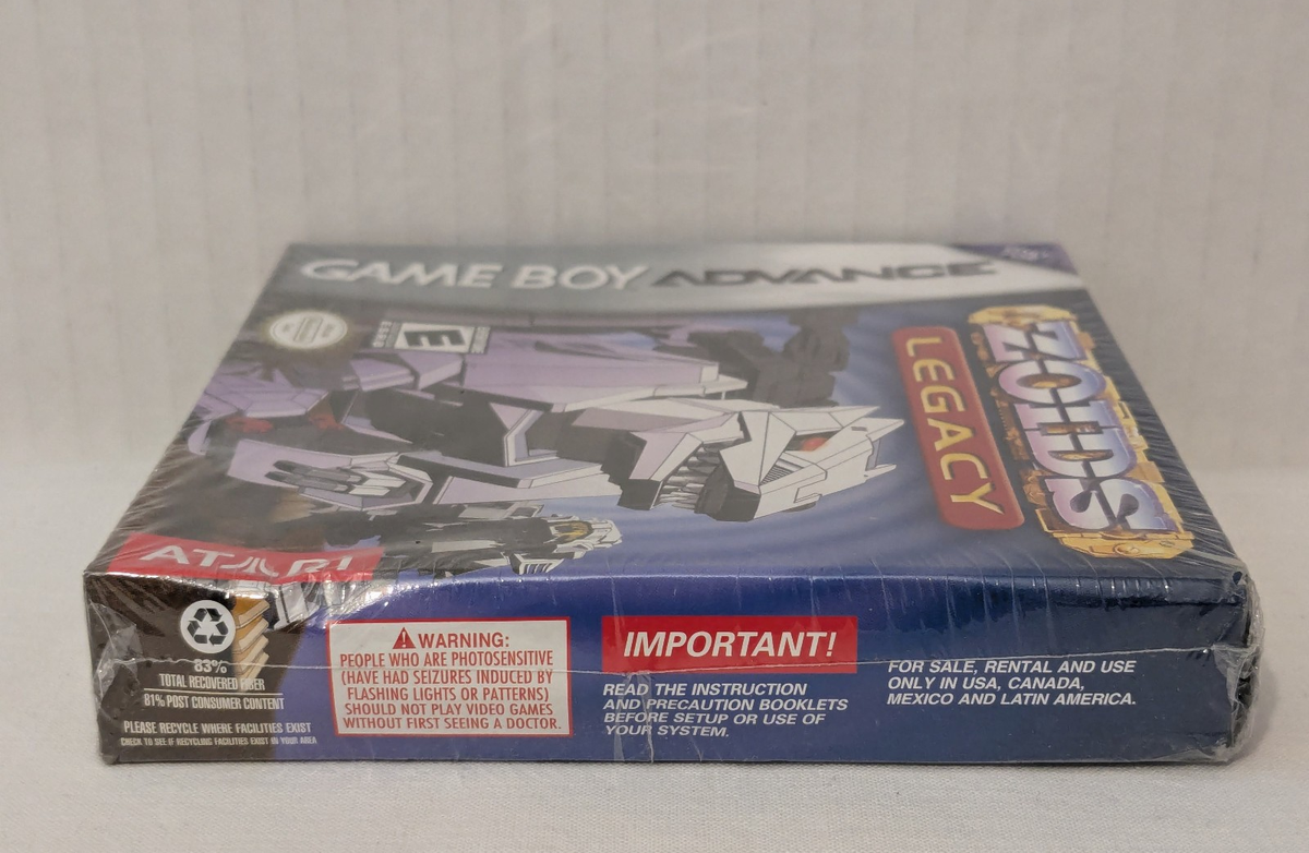 Zoids: Legacy (Nintendo Game Boy Advance, 2004) for sale online | eBay