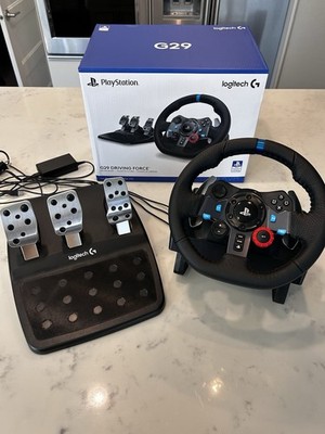 Logitech G29 DRIVING FORCE Racing Wheel for PS5 PS4 PS3 Gaming PlayStation
