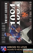 2015 Topps Update Highlight of the Year Dwight Gooden #H-79 New York Mets