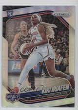 2025 Panini Prizm WNBA Silver Prizm Kiki Iriafen #72 Rookie RC 0xr1