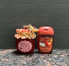 Bath & Body Works Bready to Jam Preserves Jam Jar Pocketbac Holder AND Sanitizer