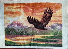 completed finished cross stitch 16''x12'' Unframed New Decoration Silent Flight