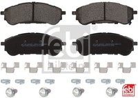 Febi Bilstein 196370 Bremsbelagsatz FüR Scheibenbremse Bremsbelagsatz FüR Ford