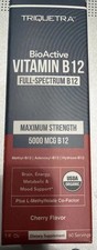 Triquetra BioActive B12 5000 MCG Plus L-L-Methylfolate Hydroxy-B12 Adenosyl-B12