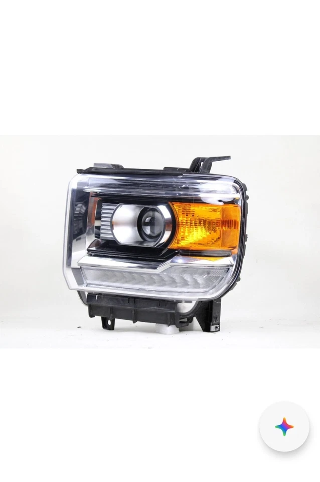 Mint! 2014 - 2019 GMC Sierra 1500 2500 3500 Left LH Halogen LED Headlight OEM - Image 2 of 4