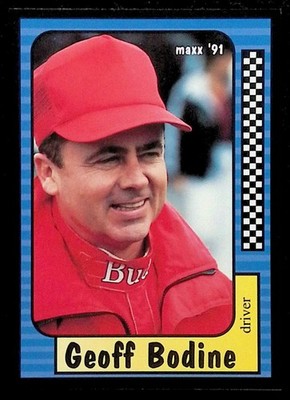 1991 MAXX ~ GEOFF BODINE #11 ~ NASCAR RACING TRADING CARD BASE ~ PACK FRESH
