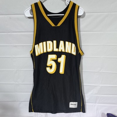 DeLONG Midland Basketball Jersey #51  midland Wyoming Iowa 90s