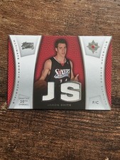 2007-08 Ultimate Collection - Ultimate Rookie Materials Jason Smith #ULTR-JS 