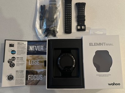 Wahoo Fitness Element Rival WF140BK Multisport GPS Smartwatch