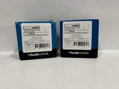 2 PK Acuity n-PS-80 Sensor Switch 200YCH Enclosed Energy Management Equipment