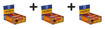 3 x USN Trust Crunch Bars (12x60g) Fudge Brownie (46,27 EUR/kg)