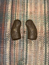 Antique H and R American Bulldog Caliber 38 Smith and Wesson Grips with Screw