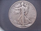 1927-S Liberty Walking Half,  Circulated Ave, .3617 Oz Silver (US-8919)