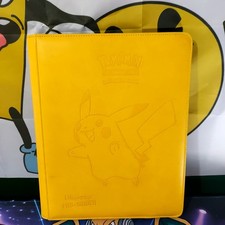 Pikachu Promo Binder Ultra Pro Pokemon Premiu...