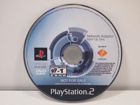 Sony PlayStation 2 PS2 Network Adaptor HDD SCPH-10281 w/ Start-Up Disc