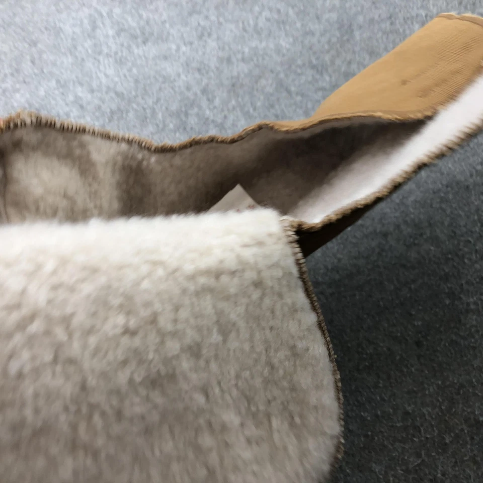 Vintage Carhartt Hood Strap Back Brown Sherpa Lined Canvas Workwear USA Artic - Image 4 of 4