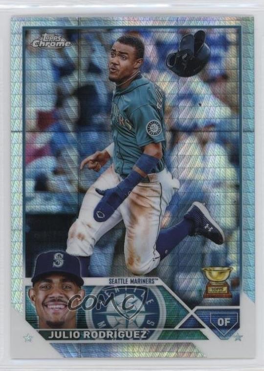2023 Topps Chrome Prism Refractor Julio Rodriguez Julio Rodríguez #200 12g7