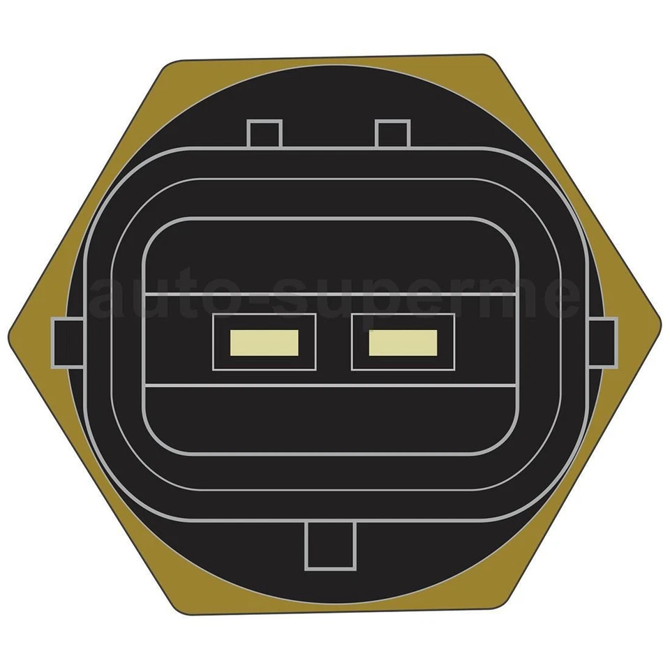 Sensor de temperatura del refrigerante del motor GPD para Mazda MPV 1990-1994 Foto 3 de 3