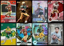 Trey Lance 2021 Rookie Cards - Choose! Inserts Parallels Prizms Silver Hyper RC. rookie card picture