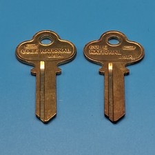 Cole National CO3 Key Blanks Lot Of 2 USA NOS Locksmith 