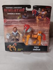 New Masters of the Universe Revelation Eternia Minis Fisto and Stridor toy Fig