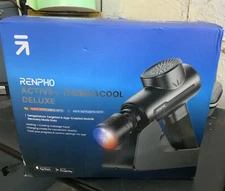 RENPHO Massage Gun Deep Tissue with Charging Stand Heat and Cold Head FSA HSA...