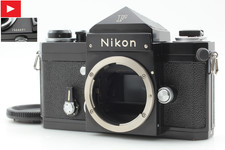 Final S/N 746xxxx Near MINT Nikon New F Black Apollo Film Camera from JAPAN