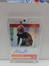 2019 Panini Illusions - Rookie Signs Greedy Williams #RS-GRW Orange (AU, RC)