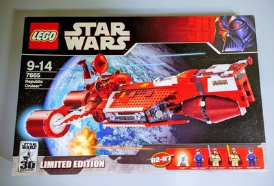 LEGO Star Wars Republic Cruiser Limited Edition 7665 In 2007 New