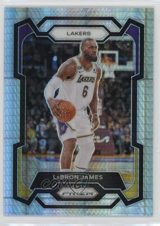 2023-24 Panini Prizm Hyper Prizm LeBron James #63 08wd