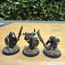 3 Skaven clan eshin vintage Metal Warhammer Sigmar AOS Oldhammer pro painted 