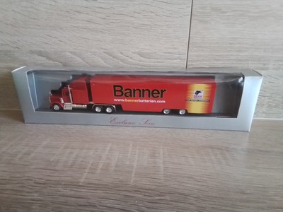 Herpa Werbetruck 1/87 Banner Batterien