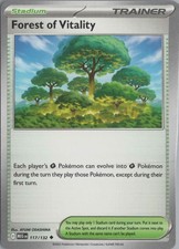 2025 POKÉMON MEGA EVOLUTION TRAINER GALLERY #117 FOREST OF VITALITY